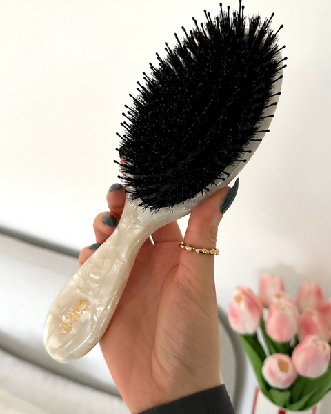 What Are Boar Bristle Brushes Made Of?