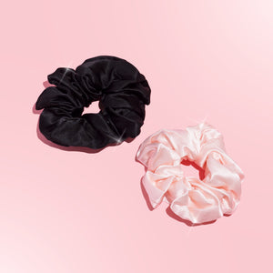 100% Pure Mulberry Silk Large Scrunchies