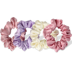 Baby Silkie 100% Mulberry Silk Mini Scrunchies - Pastels