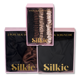 The Silkie Premium Scrunchie Set