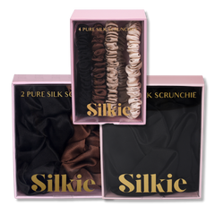 The Silkie Premium Scrunchie Set