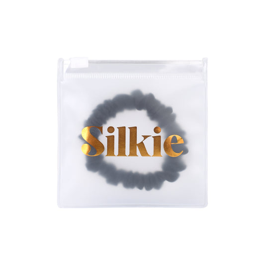 Silkie Skinny Scrunchies - Black Silk Beauty Box Sample